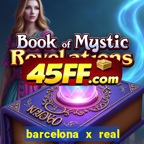 barcelona x real madrid ao vivo futemax